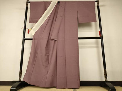 平和屋着物＊夏物 色無地 絽 鴇浅葱色 正絹 逸品 AABI0685jd