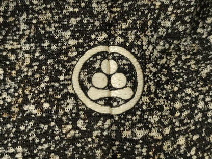 平和屋着物＊夏物 訪問着 絽 草花文 たたき染め 銀彩 三越扱い 正絹 逸品 AABI0690jd