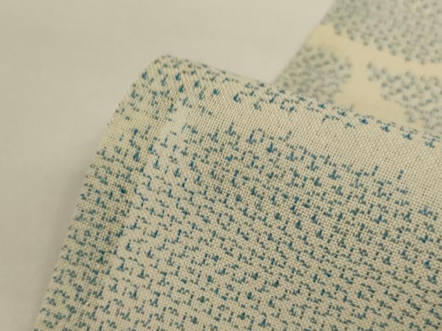 平和屋着物＊夏物 本場大島紬 夏大島 幾何学文様 正絹 逸品 AABI0691jd