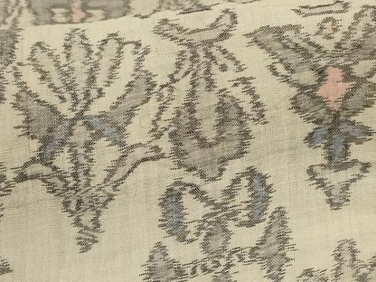 平和屋着物＊夏物 小千谷ちぢみ 幾何学文様 麻 逸品 AABI0712jd