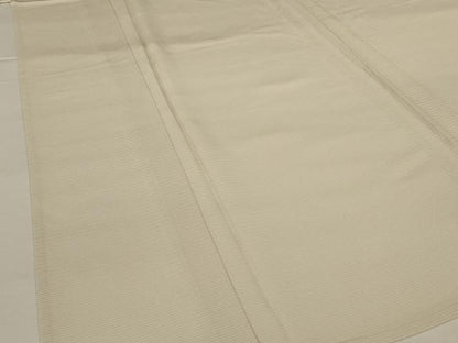 平和屋着物＊夏物 色無地 絽 練色 伊勢丹扱い 正絹 逸品 AABI0721jd