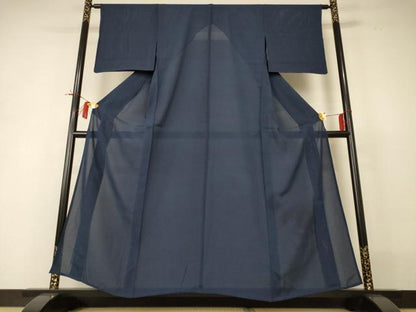 平和屋着物＊夏物 色無地 絽 褐返色 正絹 逸品 AABI0723jd