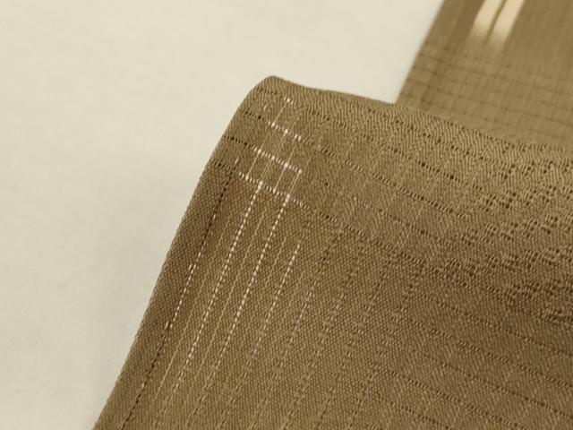 平和屋着物＊夏物 小紋 変わり絽 幾何学文様 暈し染め 正絹 逸品 AABI0727jd