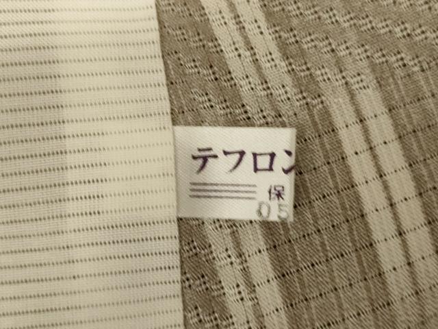 平和屋着物＊夏物 小紋 変わり絽 幾何学文様 暈し染め 正絹 逸品 AABI0727jd
