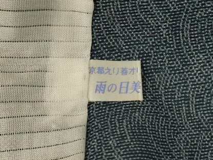 平和屋着物＊夏物 江戸小紋 絽 鮫小紋柄 正絹 逸品 AABI0728jd
