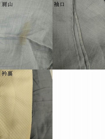 平和屋着物＊夏物 長襦袢 紗 灰青色 AABI0733jd