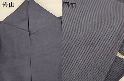 平和屋着物＊夏物 訪問着 絽 木賊 暈し染め 金銀彩 正絹 逸品 AABI0735jd