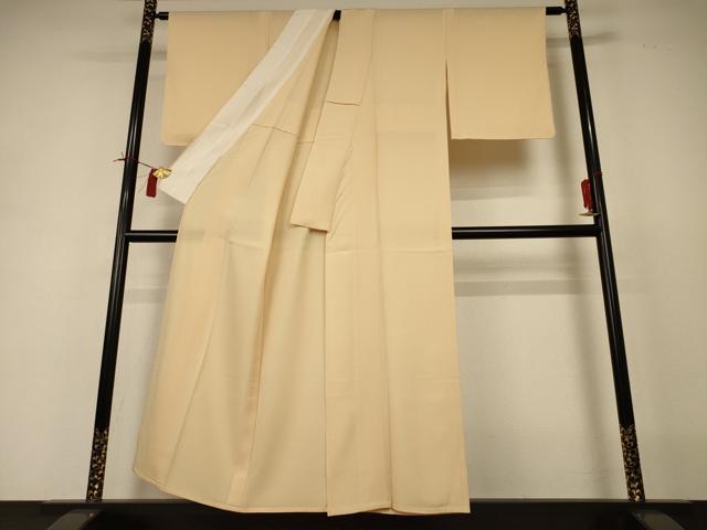 平和屋着物＊夏物 色無地 絽 蜂蜜色 正絹 逸品 未使用 AABI0757jd