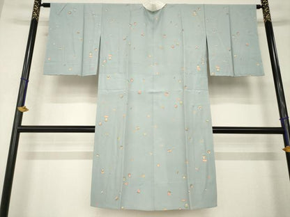 平和屋着物●長襦袢　無双仕立て　ひな祭り　正絹　逸品　AABI0779ck