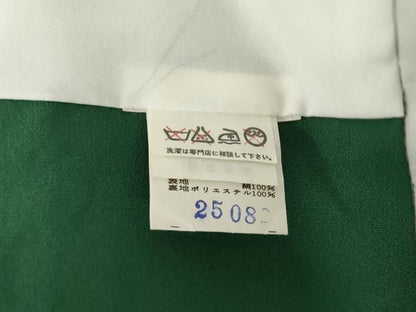 平和屋着物●訪問着　流水文　金彩　正絹　逸品　AABI0807ck