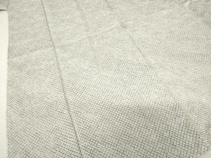 平和屋着物●大変加工の良い総絞り小紋　正絹　逸品　AABI0822ck