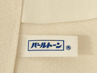 平和屋着物●訪問着　友禅　絞り　鴛鴦流水文　正絹　逸品　AABI0831ck