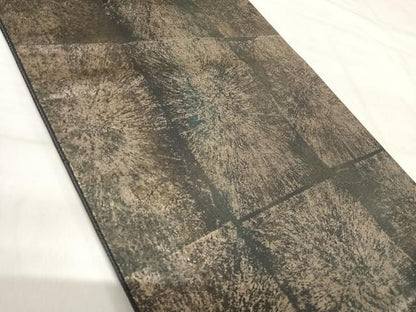 平和屋着物◎六通柄袋帯　霞文　金糸　正絹　逸品　AABI1038yx