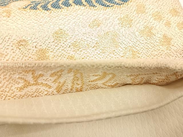 平和屋着物◎六通柄袋帯　唐織　九百錦　吉祥絵図　金糸　正絹　逸品　AABI1045yx