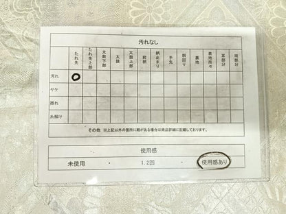 平和屋着物◎佐賀錦 全通柄袋帯 花菱文 銀糸 正絹 逸品 AABI1048yx