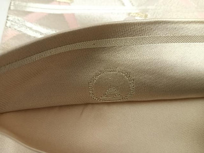 平和屋着物◎六通柄袋帯 唐織 籬文 金銀糸 正絹 逸品 AABI1053yx