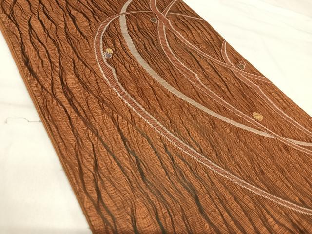 平和屋着物◎六通柄袋帯　露芝文　正絹　逸品　AABI1083yx 平和屋着物◎六通柄袋帯 露芝文 正絹 逸品 AABI1083yxの通販 by 平和屋