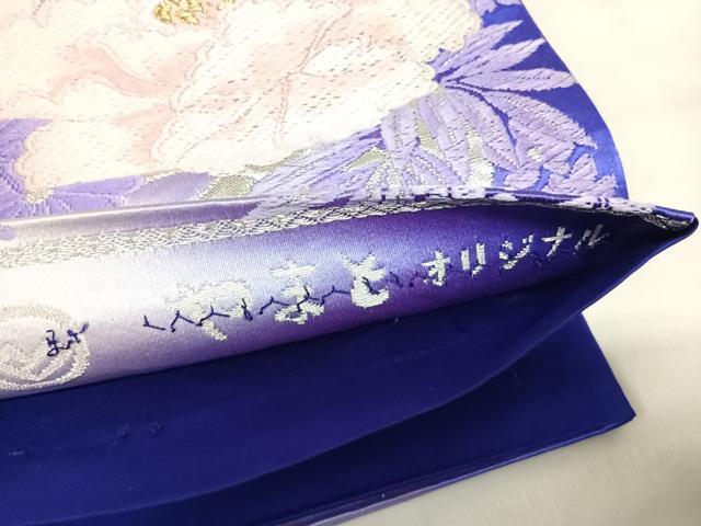平和屋着物◎六通柄袋帯　唐織　花車文　金銀糸　正絹　逸品　AABI1132yx