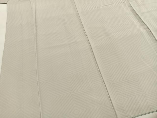 平和屋着物●上質な小紋　入子菱　正絹　逸品　AABI1201fy