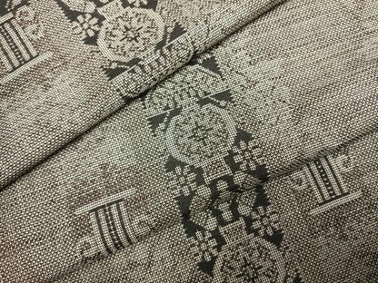 平和屋着物●本場大島紬　カタス9マルキ　吉祥花文　正絹　逸品　AABI1208fy