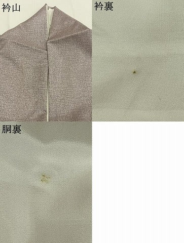 平和屋着物●本場大島紬　染大島　訪問着　枝花文　金彩　正絹　逸品　AABI1209fy