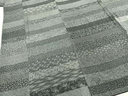 平和屋着物●小紋師　基之作　江戸小紋　百柄　正絹　逸品　AABI1244fy