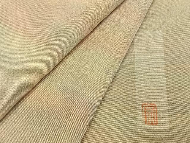 平和屋着物●上質な小紋　作家物　霞文　ロング丈　正絹　逸品　AABI1246fy