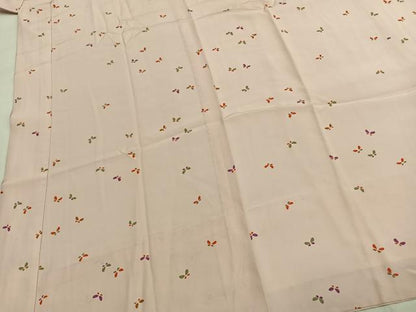 平和屋着物●長襦袢　無双仕立て　舞蝶文　正絹　逸品　AABI1251fy