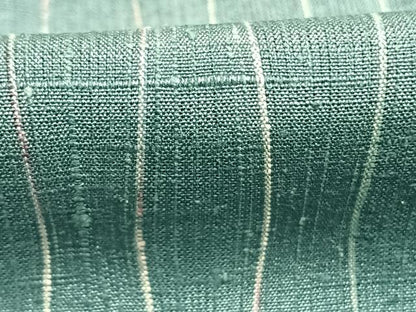 平和屋着物●上質な紬　よろけ縞　やまと誂製　正絹　逸品　未使用　AABI1252fy
