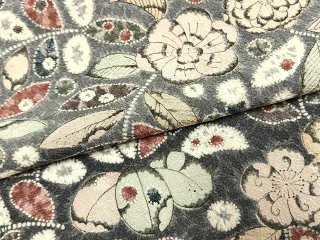 平和屋着物●訪問着　辻が花　暈し染め　正絹　逸品　未使用　AABI1255fy