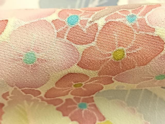平和屋着物●本加賀友禅作家　百貫華峰　色留袖　紫陽花　アジサイ　暈し染め　正絹　逸品　AABI1264fy