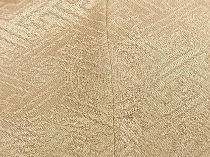 平和屋着物●訪問着　絞り　刺繍　松竹梅　金糸　正絹　逸品　AABI1275fy