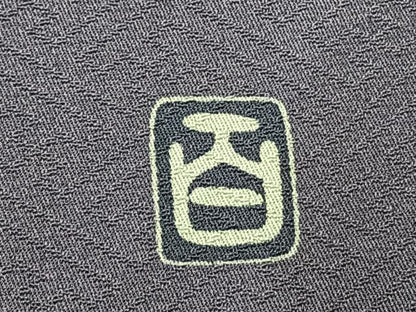 平和屋着物●京加賀友禅　百貫達雄　訪問着　絞り　刺繍　草花文　金糸　金彩　正絹　逸品　AABI1278fy