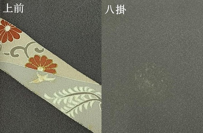 平和屋着物●訪問着　友禅　花鳥文　金彩　正絹　逸品　AABI1287fy