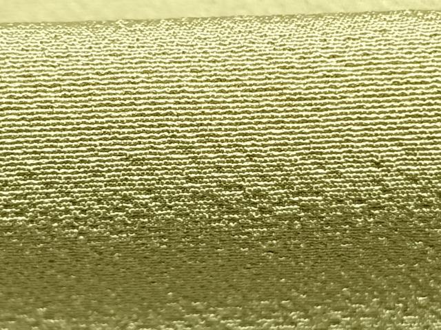 平和屋着物●上質な色無地　抹茶色　正絹　逸品　AABI1306fy