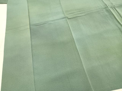 平和屋着物●染色作家　斉藤三才　小紋　霞文　暈し染め　さが美扱い　正絹　逸品　AABI1308fy
