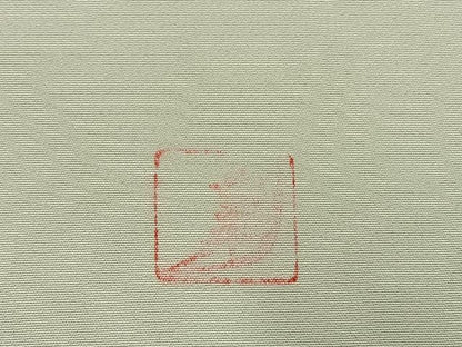平和屋着物●本加賀友禅作家 内嶋さつき 　長襦袢　袷　手描き　草花文　さが美扱い　正絹　逸品　AABI1312fy