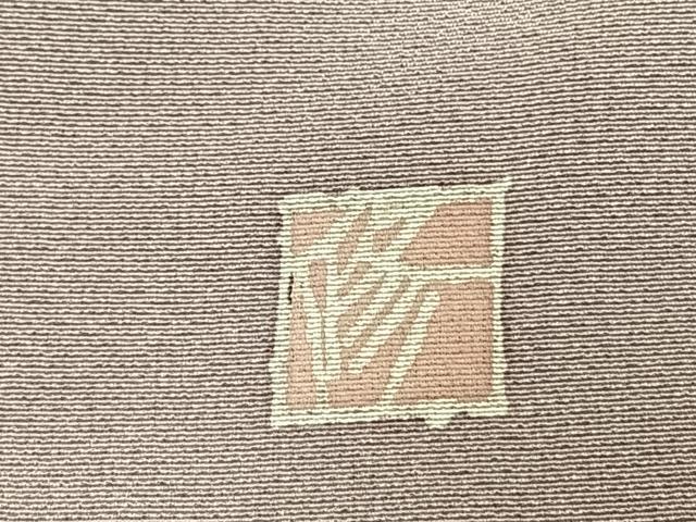 平和屋着物●友禅作家　岡部修治　訪問着　草花文　暈し染め　正絹　逸品　AABI1320fy