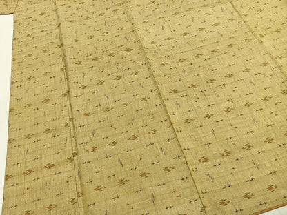 平和屋着物●上質な紬　飛鳥文　正絹　逸品　AABI1342fy