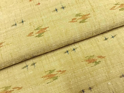 平和屋着物●上質な紬　飛鳥文　正絹　逸品　AABI1342fy