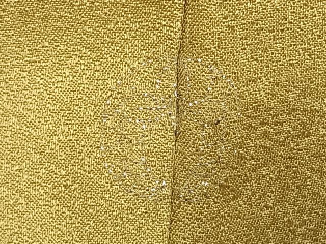 平和屋着物●螺鈿工芸作家　佐野正喜　訪問着　吉祥花文　金彩　正絹　逸品　AABI1346fy