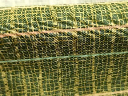平和屋着物●本場大島紬　染大島　訪問着　色紙文　正絹　逸品　AABI1353fy