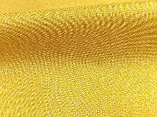 平和屋着物●本場大島紬　染大島　江戸小紋　作家物　扇面花文　正絹　逸品　AABI1358fy