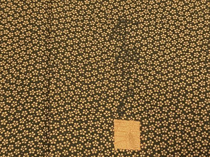 平和屋着物●染色作家　斉藤三才　小紋　花尽くし　正絹　逸品　未使用　AABI1361fy
