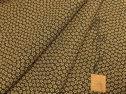 平和屋着物●染色作家　斉藤三才　小紋　花尽くし　正絹　逸品　未使用　AABI1361fy