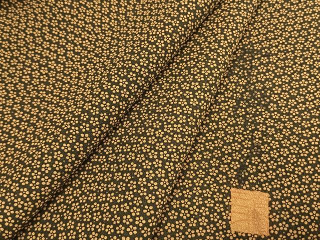 平和屋着物●染色作家　斉藤三才　小紋　花尽くし　正絹　逸品　未使用　AABI1361fy