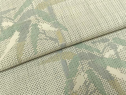 平和屋着物●本場大島紬　白大島　一元絣　笹竹文　正絹　逸品　AABI1363fy