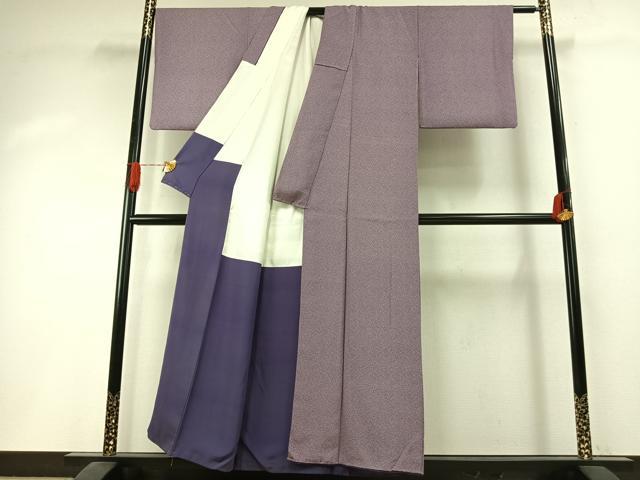平和屋着物●江戸小紋　家内安全　正絹　逸品　AABI1377fy