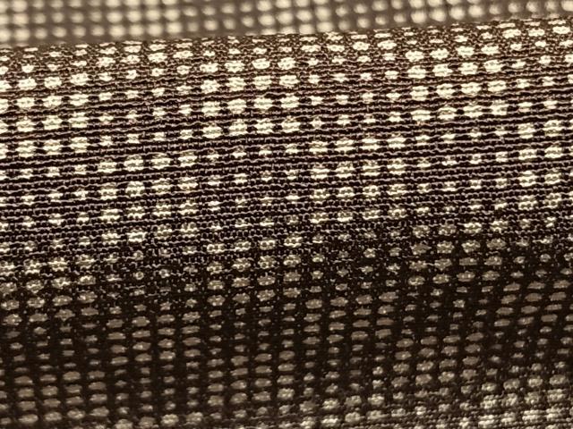 平和屋着物●江戸小紋　大小角通し　市松文様　正絹　逸品　AABI1385fy