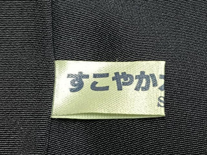 平和屋着物●訪問着　本藍　風景花文　正絹　逸品　AABI1398fy